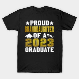 Proud Granddaughter Of A 2023 Graduate Senior Graduation T-Shirt